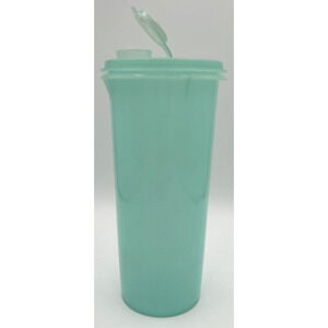 Vintage Tupperware Tall Cannister 232-3 & Lid 603-4 Mint SKU U149